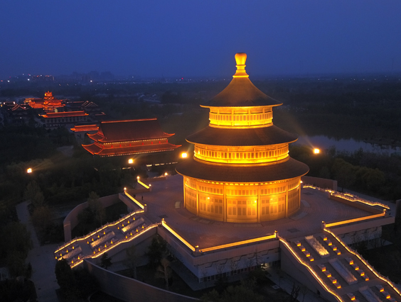 月色印古寺，光影绘禅意 — 乐鱼照明庆云金山寺项目