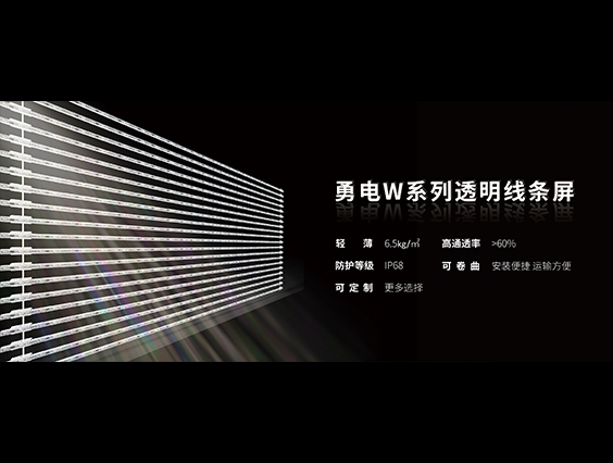 新品发布 | 乐鱼W系列透明线条屏
